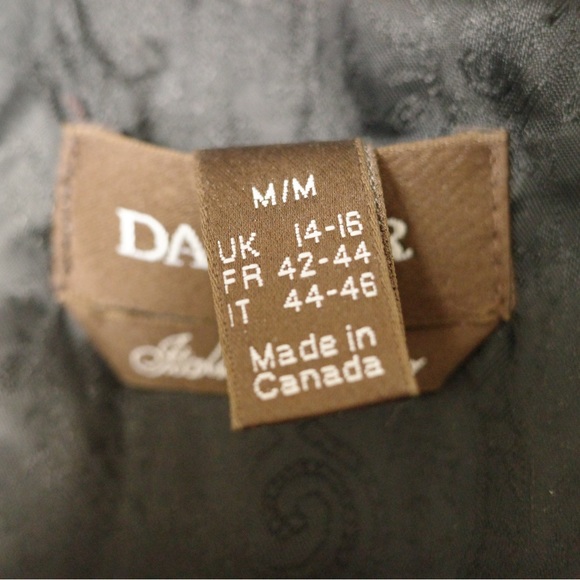 Danier Italian Leather Jacket Black Size US M - Picture 6 of 9